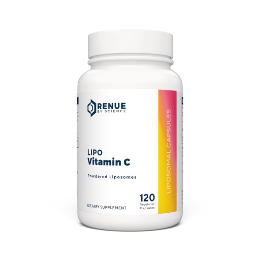 [BRSROCYFOJ7BG3DZ] Renue By Science Vitamin C | High Strength Liposomal Supplement | 120 Capsules - 1000mg VIT C per Serving | Non-GMO & Allergen Free | Made in The USA Third-Party Tested