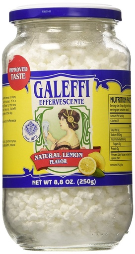 [BRSWIYYKCQMWE2DE] Galeffi, Effervescent Antacid, 8.8 oz (250g)