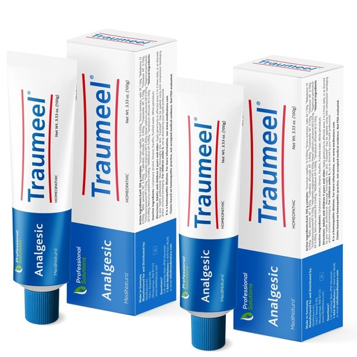 [BRSROZILAADQ4EIZ] MediNatura Traumeel Ointment Arnica + 13 Active Ingredients for Muscles & Joints - Made in Germany - 3.53 oz (2 Pack)