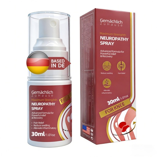 [BRSRGYABB56WM3I6] NDC Listed Knee Pain Relief Arnica Spray - Maximum Strength Arnica for Bone on Bone Sensation - Deep Warming Mist for Meniscus Stiffness Swelling and Bruises - Quick Dry for Runners 30 mL