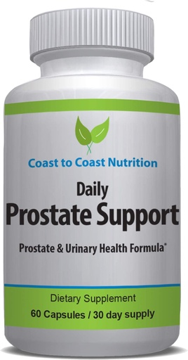 [BRSWGC3RCUIWGDTD] Daily Prostate Supplements for Men - Prostate Formula with Saw Palmetto, Beta Sitosterol, Zinc, Pygeum, and More - Mens Supplements to Target Enlarged Prostate and Frequent Urination - 60 Capsules