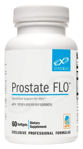 [BRSRMGQTCVYWO23J] XYMOGEN Prostate FLO - Botanical & Nutrient Supplement for Men’s Urinary Tract & Lower Urinary Function Support - Saw Palmetto, Beta-Sitosterol & Cranberry - 60 Softgels