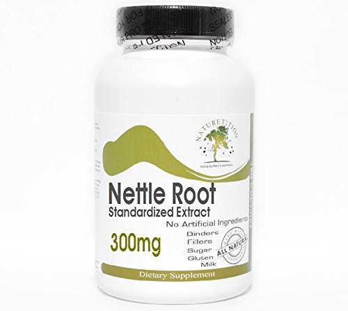 [BRSWKE3QBIIAECLO] Nettle Root Standardized Extract 300mg ~ 200 Capsules - No Additives ~ Naturetition Supplements
