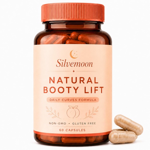 [BRSRYYADPMPWCCD4] Natural Booty Lift 𝐂𝐚𝐩𝐬𝐮𝐥𝐞𝐬 for Women, Easy Daily Routine, 60 Count (1)