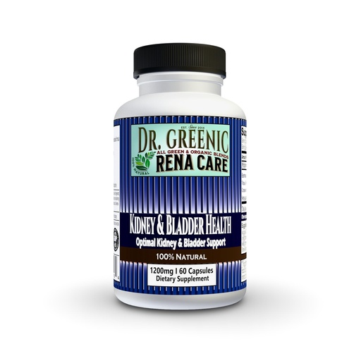 [BRSRAEATA4OWYETJ] RENA Care Supplement 60 Capsules 1200 Mg | Kidney & Bladder Health | Boerhaavia diffusa, Tribulus Terrestris, Crateava Nurala, Aerva Lanata