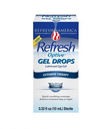 [BRSWKGY7CJ7AC3Q5] REFRESH Optive Gel Drops Lubricant Eye Gel 0.33 oz
