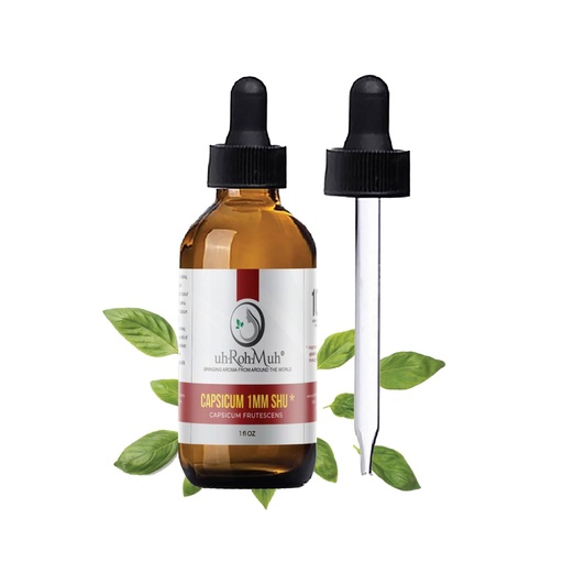 [BRSREEAHAQFWG2DV] Premium Oleoresin Capsicum Extract – One Million SHU – Capsicum Frutescens – Solvent Extracted Capsicum Oil for Food Flavoring, Cosmetic & Industrial Formulation - 1 Fl Oz