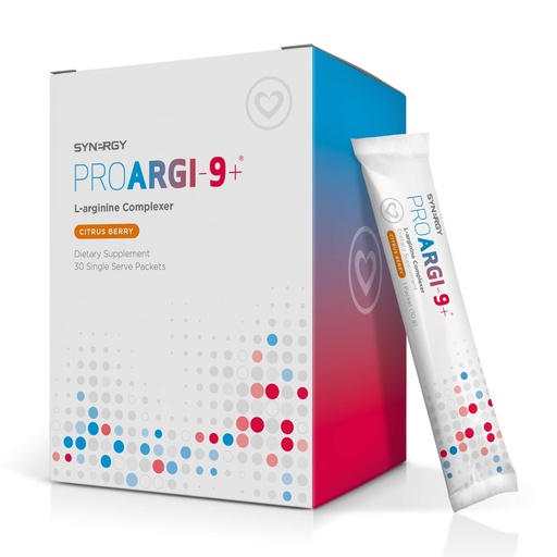 [BRSWYFAECUPGEETJ] Synergy ProArgi-9 Plus L-Arginine Complexer Dietary Supplement - Citrus Berry - 30 Packets