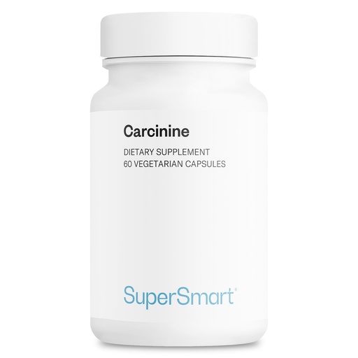 [BRSWGGATA4NWCFY2] Supersmart - Carcinine 300mg per Day (Patented) - Stable L-Carnosine Supplement | Non-GMO & Gluten Free - 60 Vegetarian Capsules