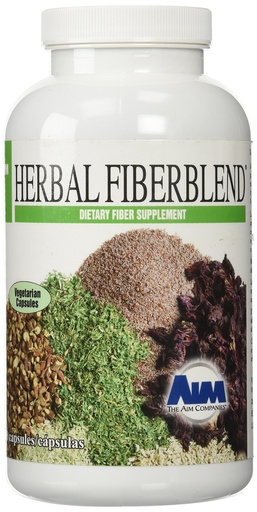 [BRSWIYTYBMEBCFTC] AIM International Herbal Fiberblend Capsules- 280 Capsules