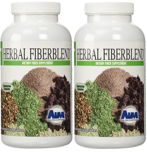 [BRSWKYAOBABRWG3A] AIM Herbal Fiberblend Caps - 2 Pack