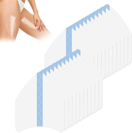 [BRSRYYI5CUFW2HQU] 30PCS Thigh Lift Tape for Loose Skin, Thigh Lift Tape,Transparent Anti Friction Patch, Invisible Lift and Glow Patches Body,Sweatproof Protection Patches for Women,Skin Lifting Inner Thighs