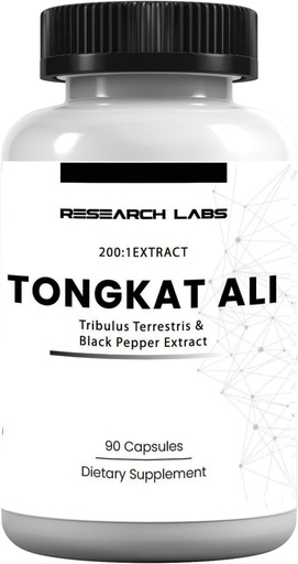 [BRSROGANA5YGMETH] Research Labs Longjack Tongkat Ali Extract Capsules 200x Strength , 200,000 mg , Strength, Drive, Performance " Muscle Mass
