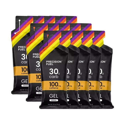 [BRSRMBT3OINQODY3] Precision Fuel PF30 Caffeine Energy Gel - Mild Flavour Running Gels for Endurance Athletes, 30g Carbohydrate, Easy-to-Digest, Perfect for Running & Long-Duration Sports (Pack of 15)