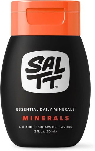 [BRSWYCQ6DN6RG3DZ] SALTT Minerals Drops - Promotes Electrolyte Balance - Copper, Magnesium, Chromium, Zinc, Boron, & Selenium - Zero Sugar - Gluten Free - Vegan - Non GMO - Travel Size - 2 oz - by Keto Chow