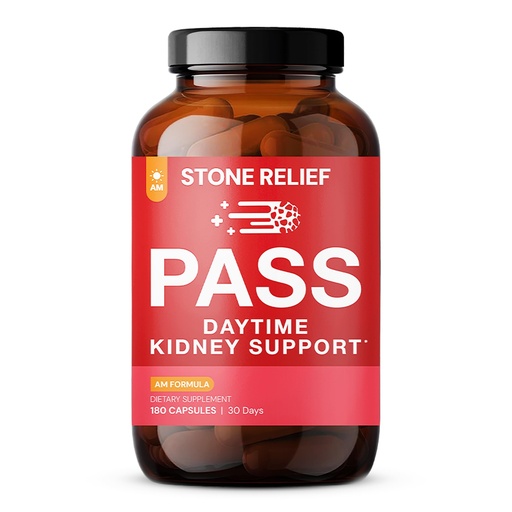 [BRSWGCAEB4CWKELV] STONE RELIEF Chanca Piedra Herbal Kidney Support – Daytime Formula for Urinary Flow, Hydration & Routine Use | 180 Capsules