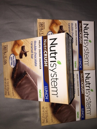 [BRSWEBI7BAPBAYAY] Nutrisystem bar Double Chocolate Caramel 15 Bars