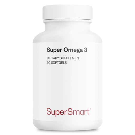 [BRSWIHQZBEDA2AIZ] Supersmart - Super Omega 3 1500mg per Day (Certified Friend of The Sea) - EPA & DHA Fatty Acids - Omega 3 Supplement - Fish Oil from Sustainable Fisheries | Non-GMO & Gluten Free - 90 Softgels