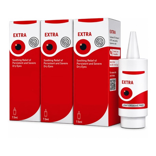 [BRSRYYANBEHA23TA] Extra Intensive Optic Drops for Soothing Relief and Persistant Dry - 7.5ML - 3 Pack