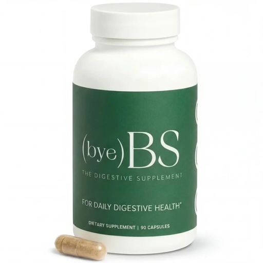 [BRSREHATPMDWEEIZ] Bloating Relief Capsules – No Mixing Fiber for Daily Digestive Support – Psyllium Fiber, Peppermint, Slippery Elm & L-Glutamine – Daily Gut Health Supplement for Regularity & Comfort