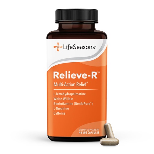 [BRSRGCQFPMJQA2T6] LifeSeasons Nerve Relieve-R - Nerve Support Supplement - Supports Nerve Function & Renewal - Benfotiamine, B-Complex, Alpha Lipoic Acid, Acetyl L-Carnitine & CoQ10-90 Veg Capsules