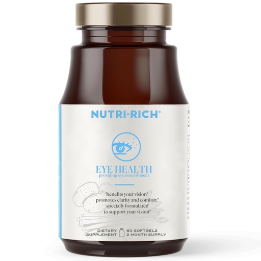 [BRSREFL2BYDWAGQ4] Eye Health Supplement and Mineral Supplement, Vitamin C & E, Lutein & Zeaxanthin, Zinc & Copper for Women and Men, Blue Light Protection, 60 Softgels, No Artificial Additives