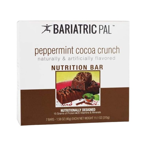 [BRSROBD7OIHGE2Y6] BariatricPal 15g Protein Bars - Peppermint Cocoa Crunch (1-Pack)