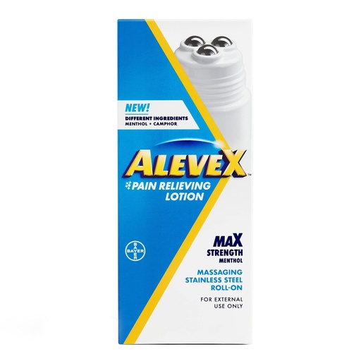 [BRSW2FAPC4GWYFLA] Aleve Pain Relieving Lotion with Rollerball 2.5 oz (Pack of 3)