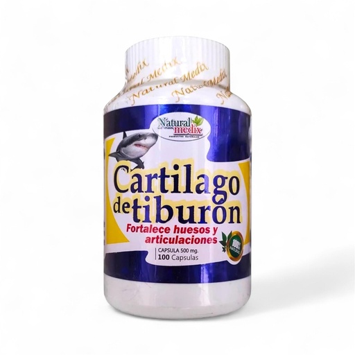 [BRSRACAQCAJREETK] Cartilage – Joint Support Supplement with Glucosamine, Collagen & Magnesium – 100 Caps - Cartílago de Tiburon