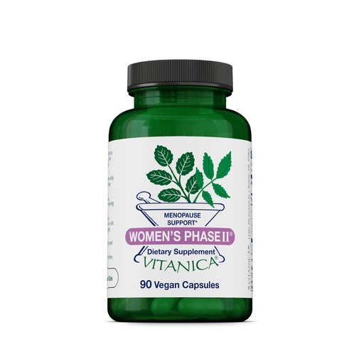 [BRSWIZQ6OUPBKELI] Vitanica Women's Phase II, Menopause Support, Vegan, 90 Capsules