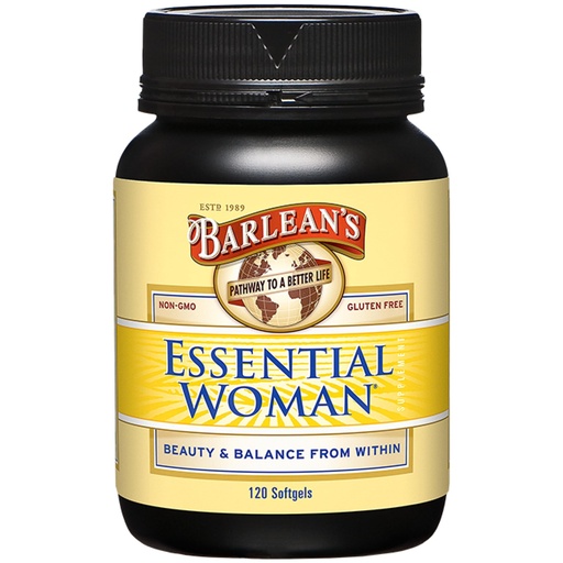 [BRSWIYTQAYOWAFY3] Barlean's Organic Oils Essential Woman, 120 Count Bottle