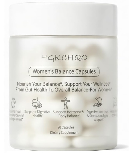 [BRSRGCYPOACR6H3J] Women’s Gut Health Capsules, Berberine with Bromelain Ashwagandha, Bloating Relief & Digestive Support, Vegan Non-GMO Metabolism Supplement for Women, 90 Capsules