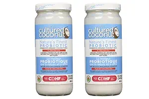 [BRSWYFQQPNYBA3Y7] Fermented Organic Coconut Milk Probiotic (2 bottles)