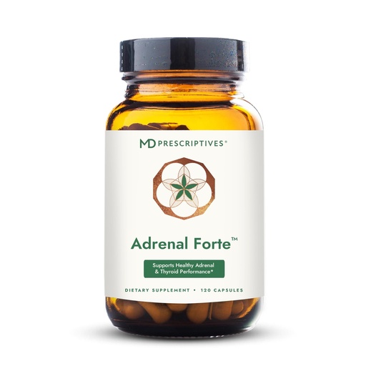 [BRSRAYD6OQCRUYLK] MD Prescriptives - Adrenal Forte - Adrenal Support Supplement* with Ashwagandha & Rhodiola - 120 Capsules