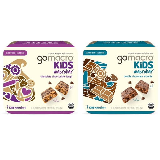 [BRSRE2QCB4PGO3Y2] GoMacro MacroBar Organic Vegan Protein Bars - Banana + Almond Butter & Coconut, Almond Butter, Chocolate Chips (2.3 Ounce Bars, 12 Count) (Pack of 2)
