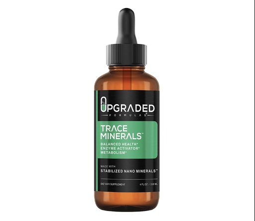 [BRSWYCYLCR5QEG3G] Upgraded Formulas Trace Minerals with Liquid Nano Minerals - Balanced Health, Enzyme Activator and Metabolism - Paleo, Vegan (4 Fluid Ounces)