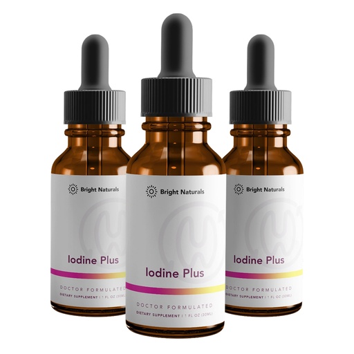 [BRSREYD2CEPGYFD6] Iodine Plus - Kelp-Based Liquid Supplement Supports Thyroid - Boosts Energy, Improves Sleep, and Enhances Mental Clarity, 180 0.04% Iodine Servings