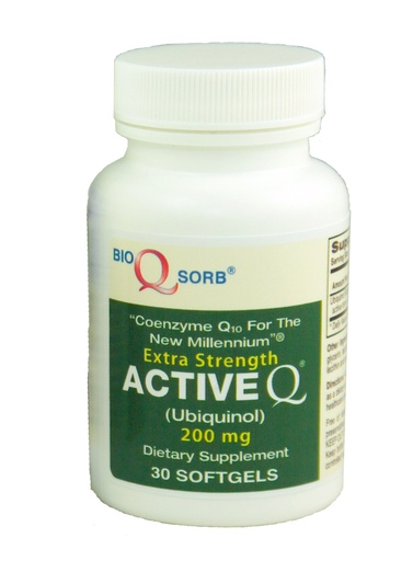 [BRSWIYYFOB4ROGD6] 200mg ActiveQ® (30 Softgels) uses Kaneka Ubiquinol CoQ10 the “Active” antioxidant Form of Coenzyme Q10