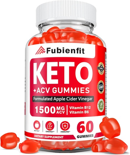 [BRSRAGA7DECBQCL4] Keto ACV Gummies for Women - Apple Cider Vinegar Gummies with Mother, B Vitamins, Pomegranate & Beet Root - Metabolism, Vegan, Sugar-Free, 60 Ct