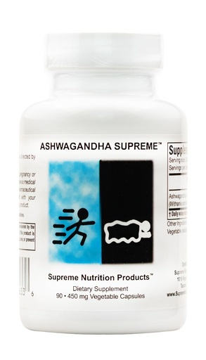 [BRSWKZL7BUPRA2LI] Supreme Nutrition Ashwagandha Supreme, 90 Pure Ashwagandha Vegetarian Capsules