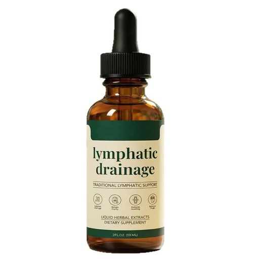 [BRSRGCYNOEHQYFIV] Lymphoria Lymphatic Drainage Drops, Lymphatic System Support, Immune System, Natural Herbal Blends Alcohol-Free, Vegan & Non-GMO