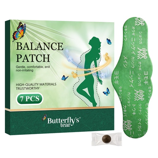 [BRSRGCA5BYNB6ETD] 7 Count 2026 New Hanpo Japanese Herbal Body Patch,Balance Patches,100% Plant-Based Botanical Ingredients, Comfortable Adhesive Belly Patches for Women and Men