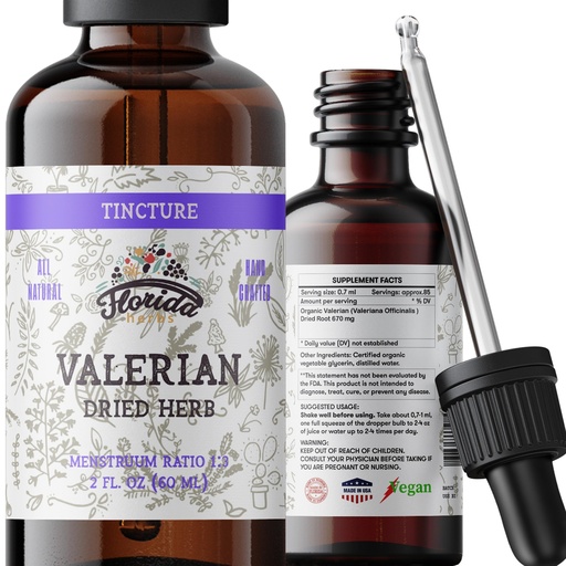 [BRSWGFQHBF4BG2QV] Valerian Tincture, Valeriana Extract, Valeriana Drops (Valeriana Officinalis) Dried Root