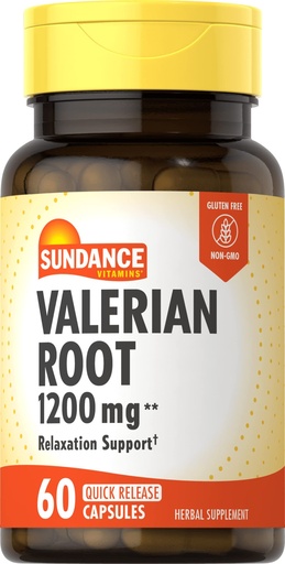 [BRSWGZQHAEHRQGTV] Sundance Vitamins Valerian Root 1200 mg