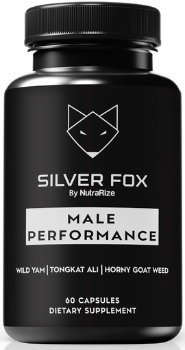 [BRSRAGQ2PIJQGA37] Silver Fox Capsules, Premium Silver Foxed Pills for Men, All Natural Male Capsule to Support Peak Performance and Overall Wellness, Official SilverFox Capsulas Review (60 Capsules)
