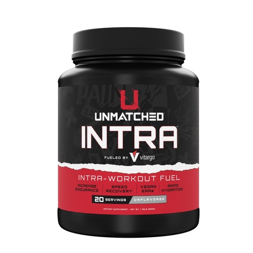 [BRSRGYA5BMMWKDT7] Unmatched Intra Workout Powder | Carbohydrate, Electrolyte, L-Glutamine, & Vegan EAA Mix | for Hydration & Endurance | Natural Flavors & Sweeteners | 20 Servings (Unflavored)