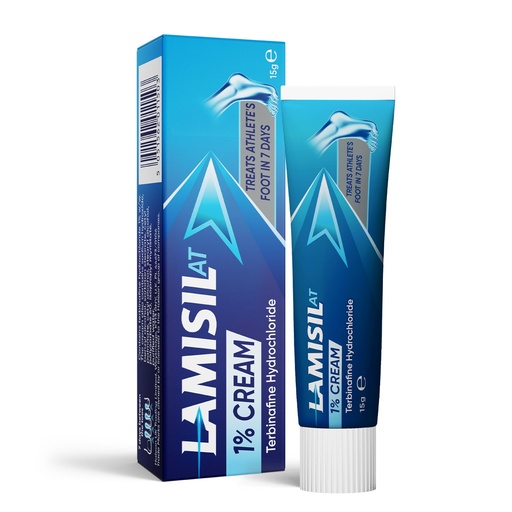 [BRSWIYYNCIGAOALM] Lamisil AT - Athletes Foot Cream - Relief from Itching & Burning - 15g