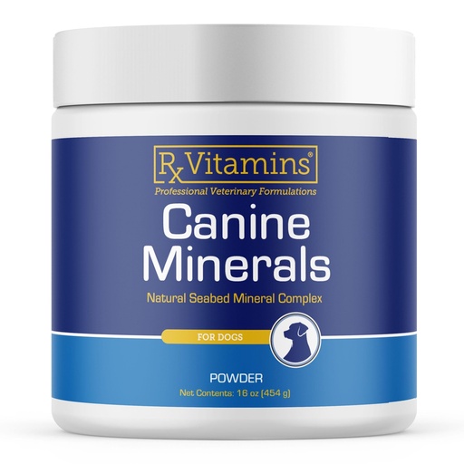 [BRSRAZY2AB6QAYI7] Rx Vitamins Canine Minerals - Essential Minerals for Dogs - Calcium, Magnesium, Iron Supplement, Bone and Joint Supplement for K9, Immune Support - 16oz