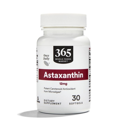[BRSWGZQBOUNGYF3X] Whole Foods Market, Astaxanthin 12mg, 30 ct