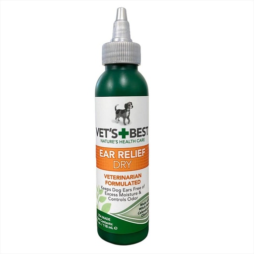 [BRSWIZYGAAIAIG3U] Vet's Best Dry Ear Relief for Dogs, 4 oz